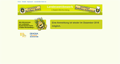 Desktop Screenshot of landeswettbewerb.familien-ferien.de